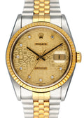 Rolex Gold Logo Dial Diamond