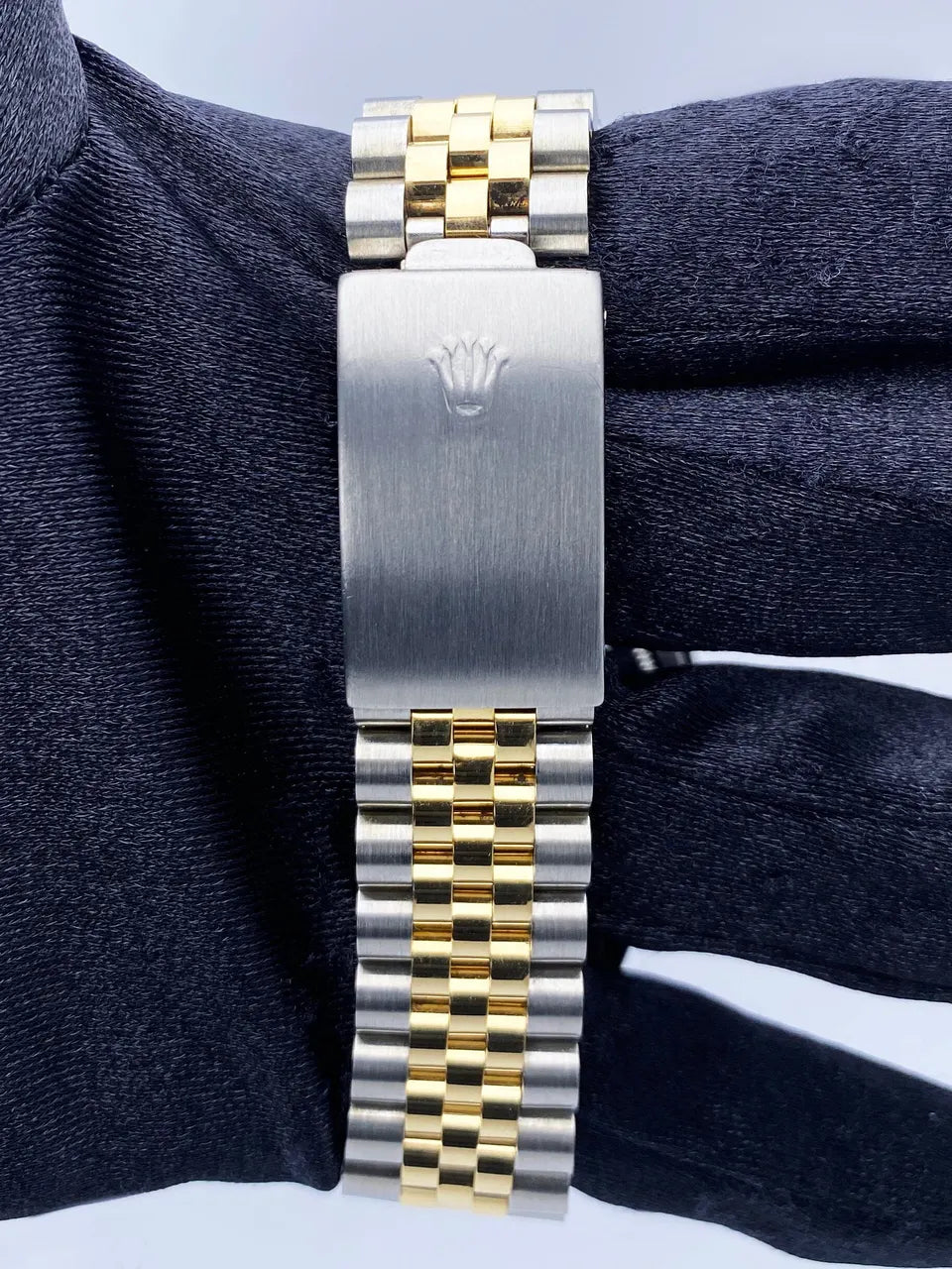 Rolex Black Dial Two-Tone Gold - Hình 7