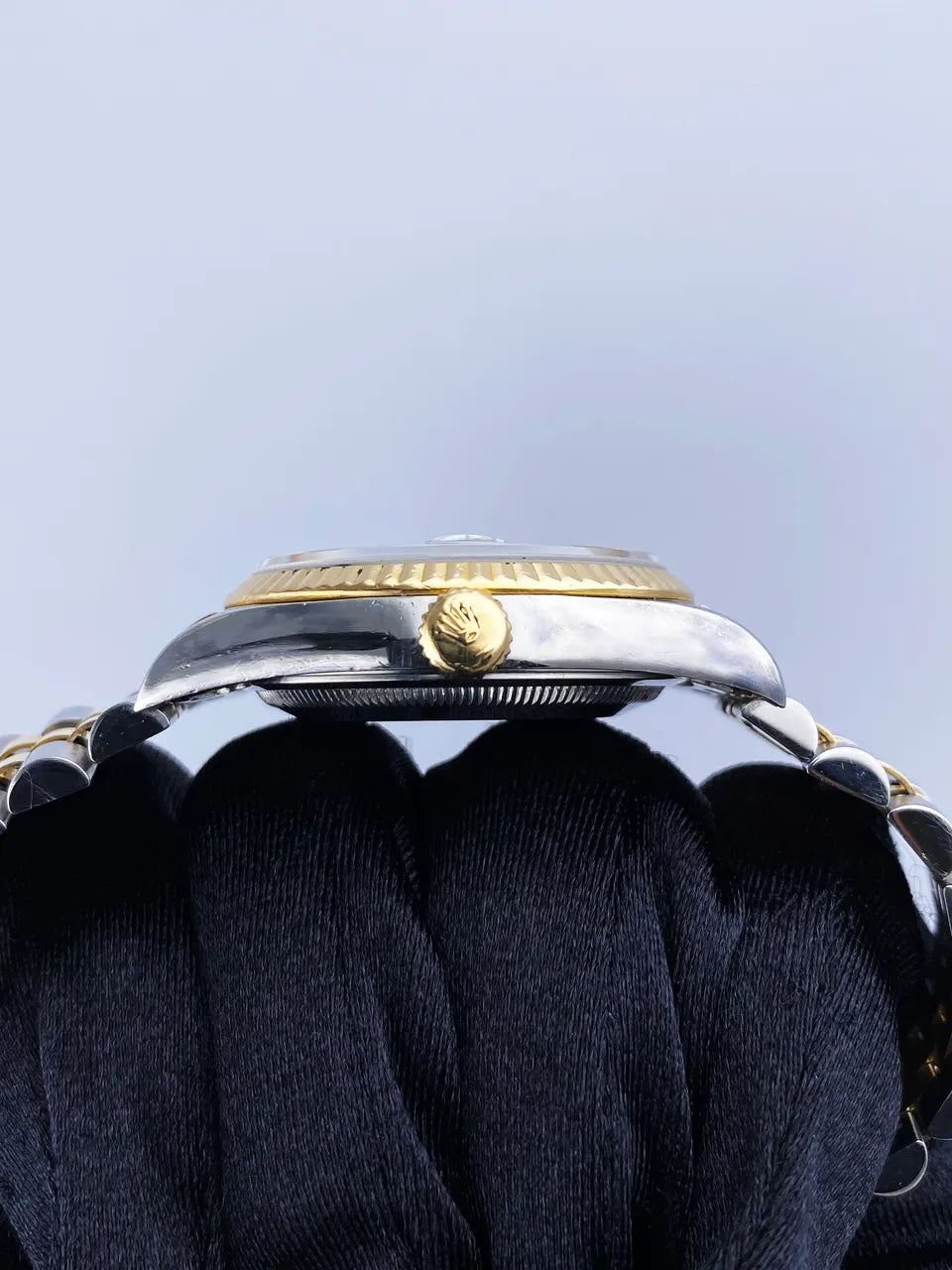 Rolex Black Dial Two-Tone - Hình 5