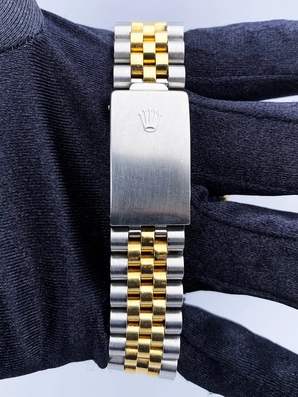 Rolex Black Dial Two-Tone - Hình 8