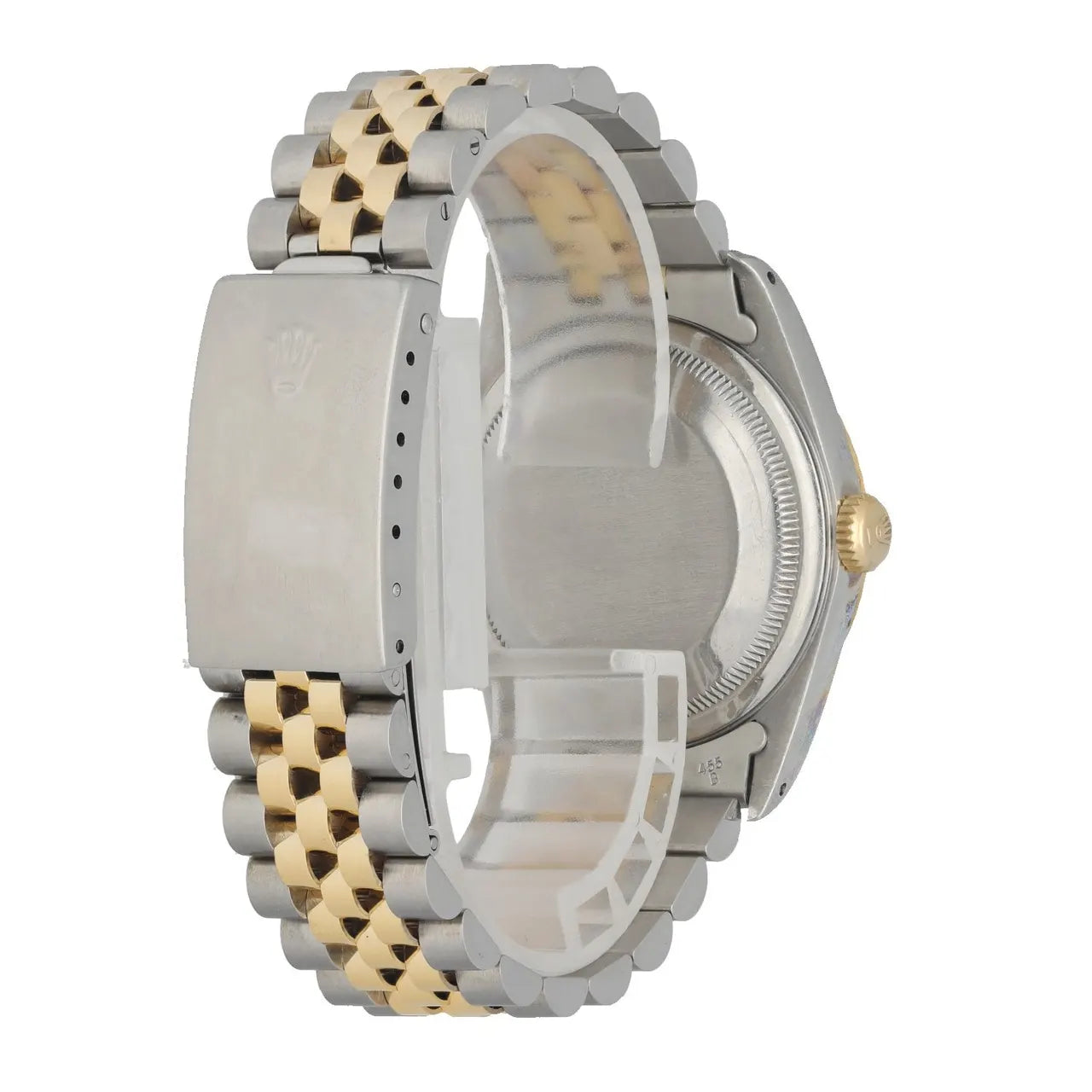 Rolex Datejust Blue Dial Two-Tone jubilee - Hình 4