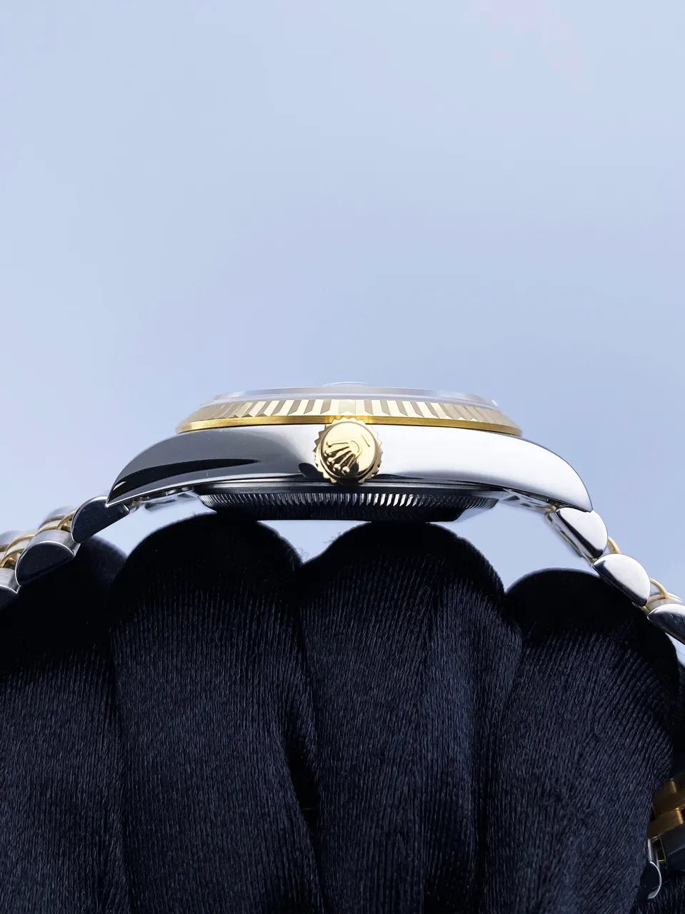 Rolex Blue Diamond Datejust Two-Tone - Hình 4
