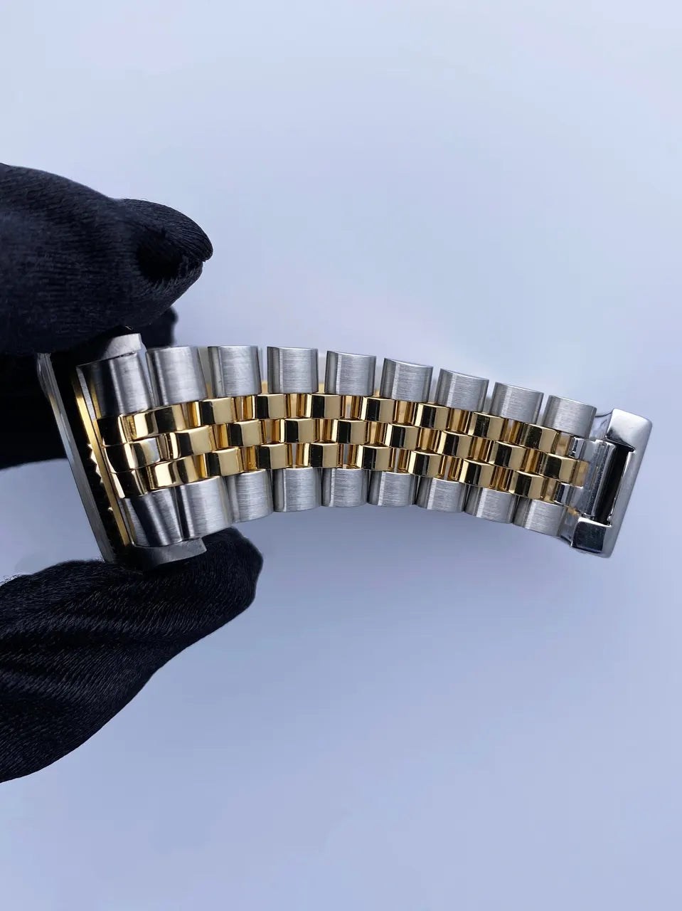Rolex Blue Diamond Datejust Two-Tone - Hình 8
