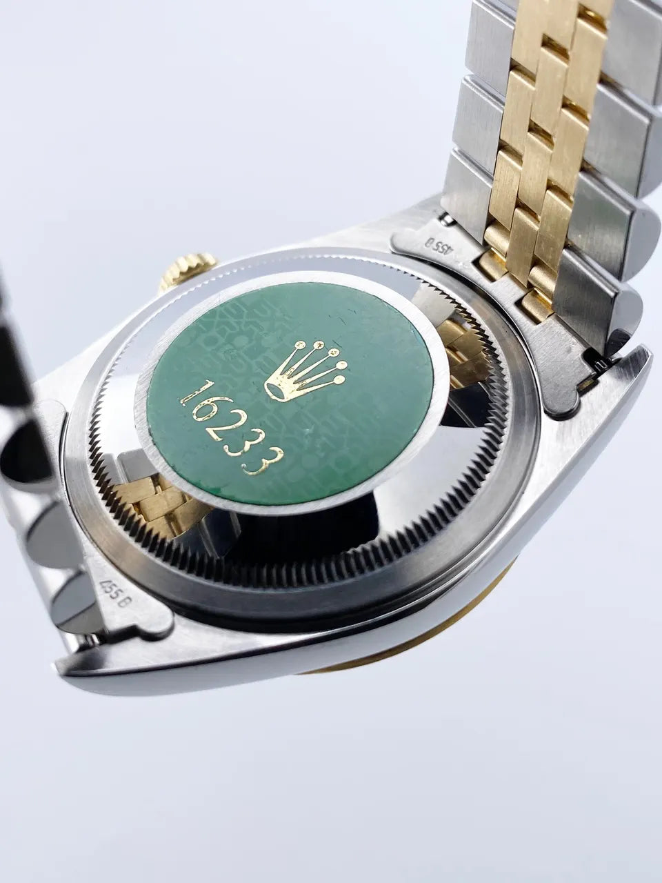 Rolex Two-Tone Gold Champagne datejust fluted - Hình 8