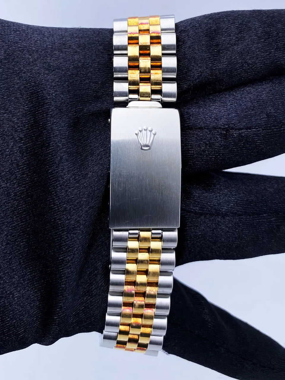 Rolex Datejust Gold Dial Steel - Hình 7