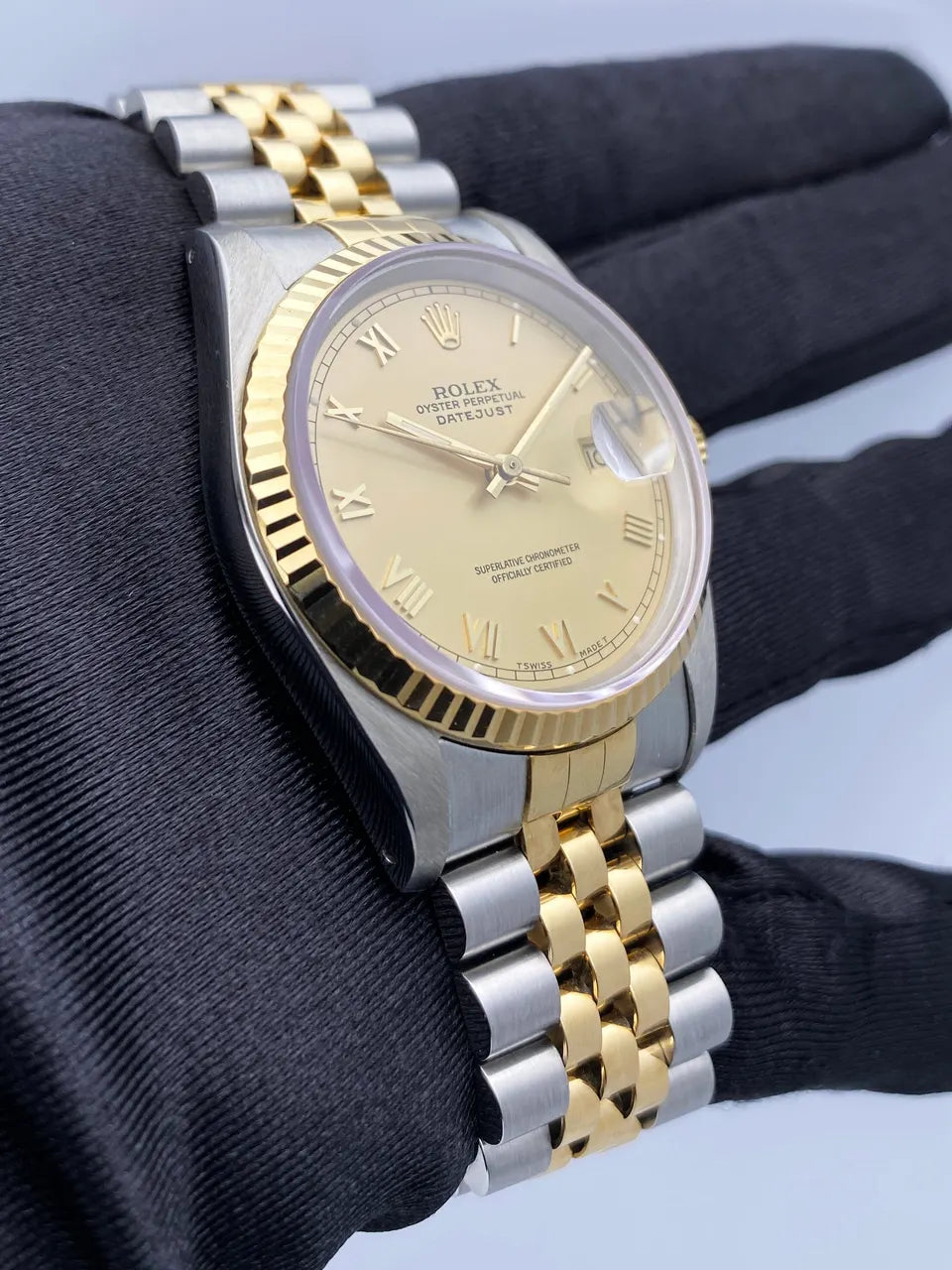 Rolex Champagne Dial Two-Tone - Hình 3