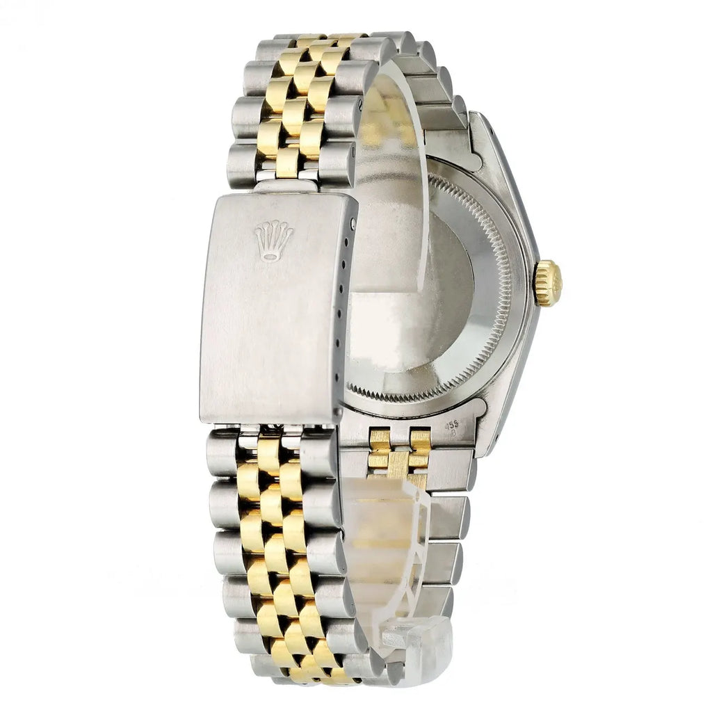 datejust Rolex Gold Champagne Dial - Hình 5