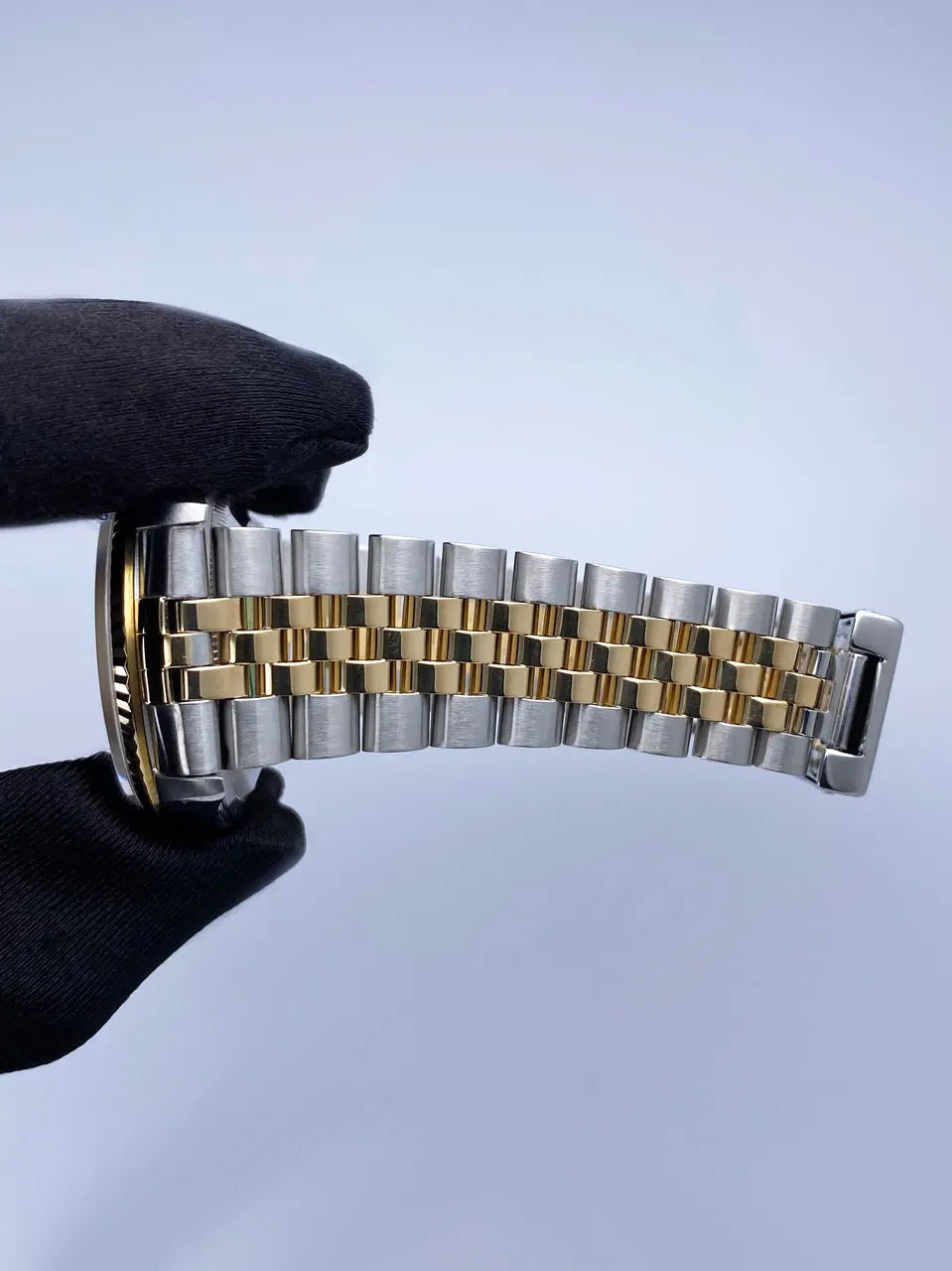 Rolex Two-Tone Gold Champagne datejust fluted - Hình 9