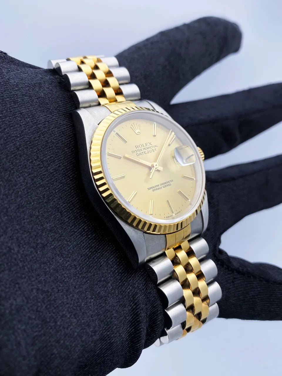 Rolex Two-Tone Champagne Dial datejust - Hình 4