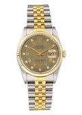 Rolex Houndstooth Dial Diamond