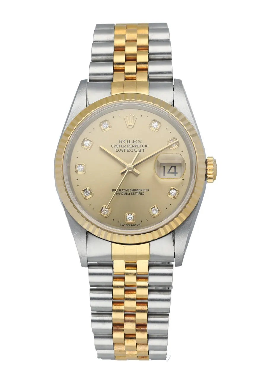 Datejust Gold Champagne Diamond