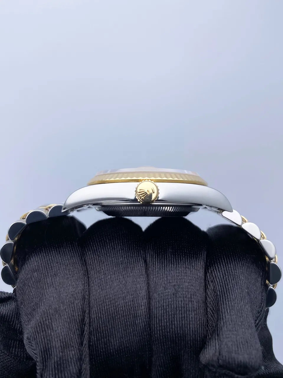 datejust two Rolex Gold Diamond Dial - Hình 4