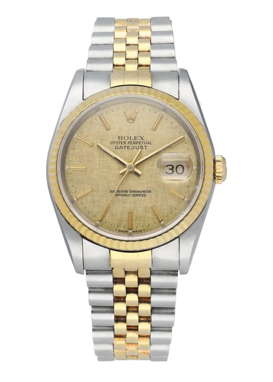datejust fluted Rolex Tapestry Dial Two-Tone