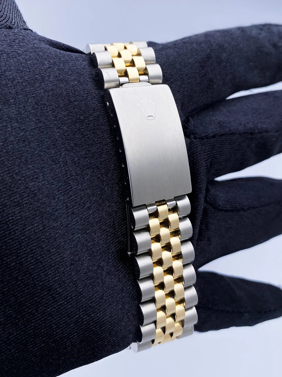 Rolex Two-Tone Silver Fluted Bezel - Hình 6