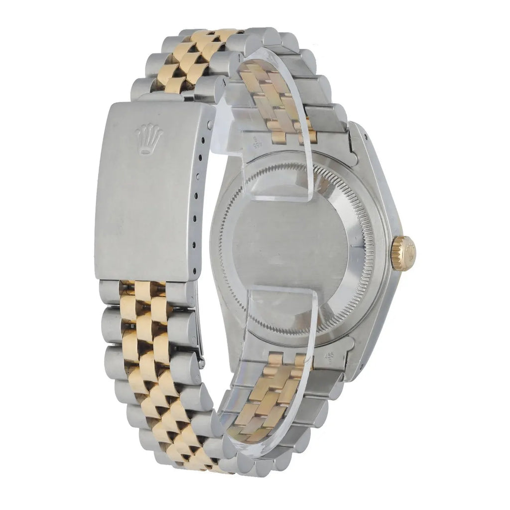 datejust fluted Rolex Two-Tone Gold Champagne - Hình 4