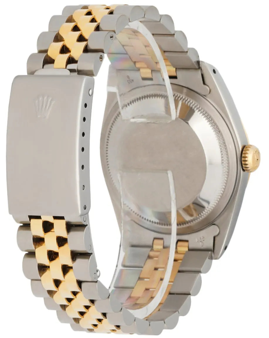Rolex Two-Tone Silver Fluted Bezel - Hình 11
