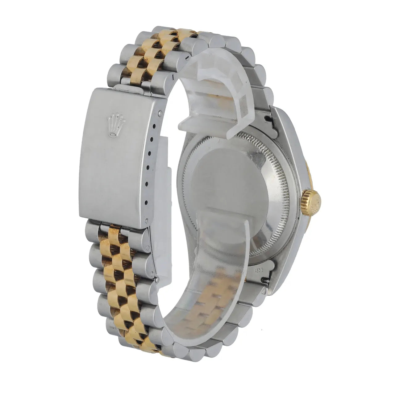 steel Rolex Datejust White Dial Two-Tone - Hình 4