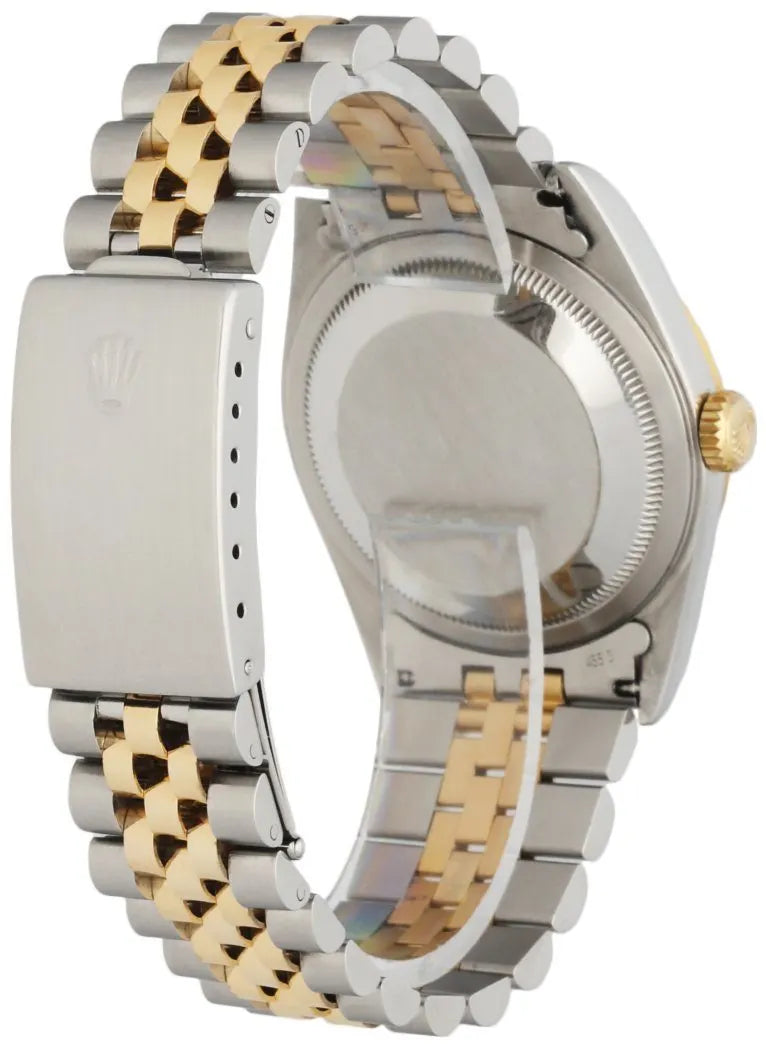 oyster Rolex Datejust White Dial Two-Tone - Hình 4