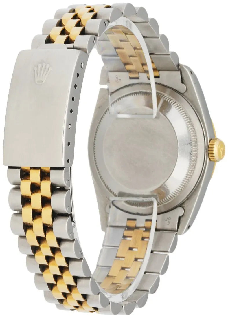 datejust jubilee Rolex Two-Tone Black Dial - Hình 4