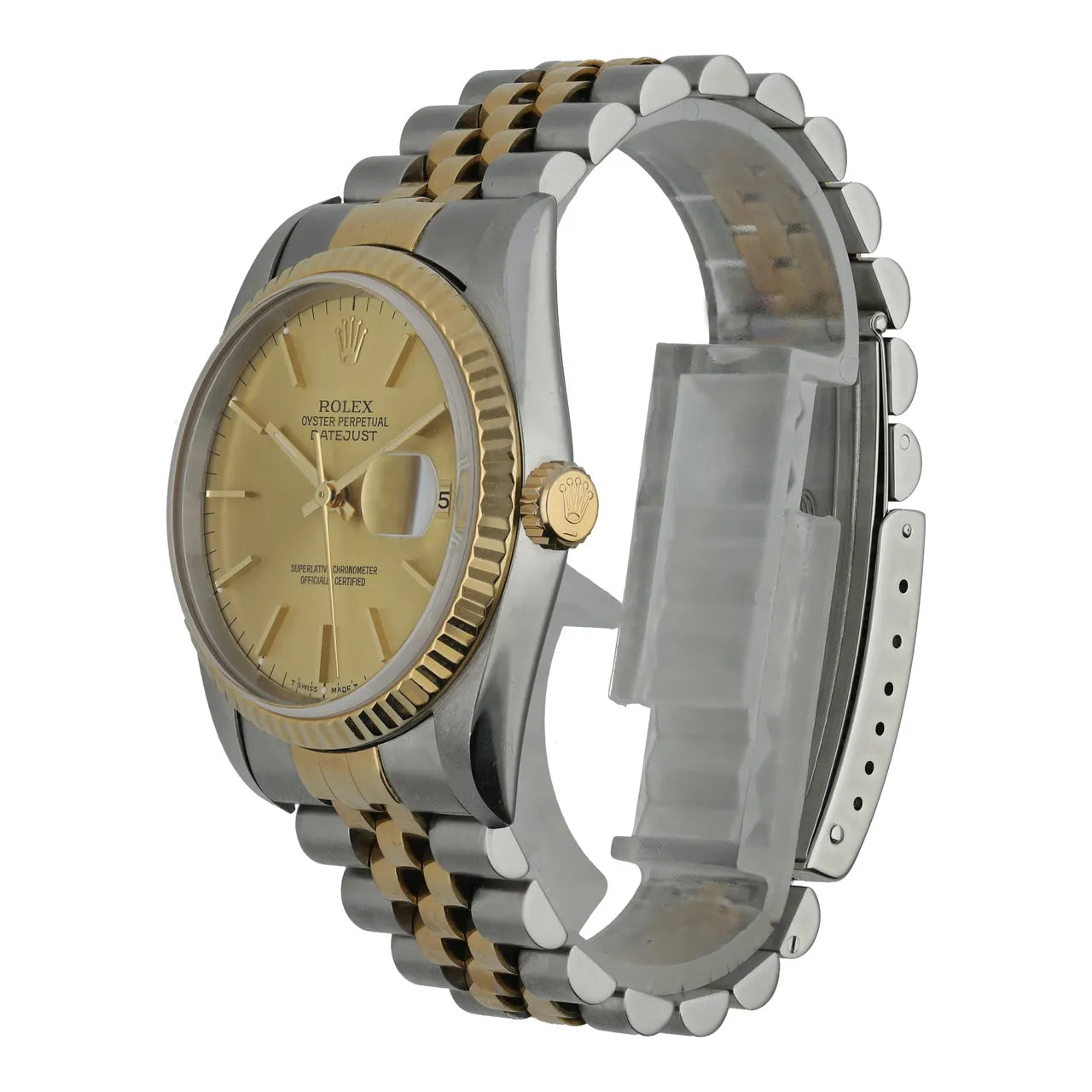 Rolex Two-Tone Champagne Dial datejust - Hình 3