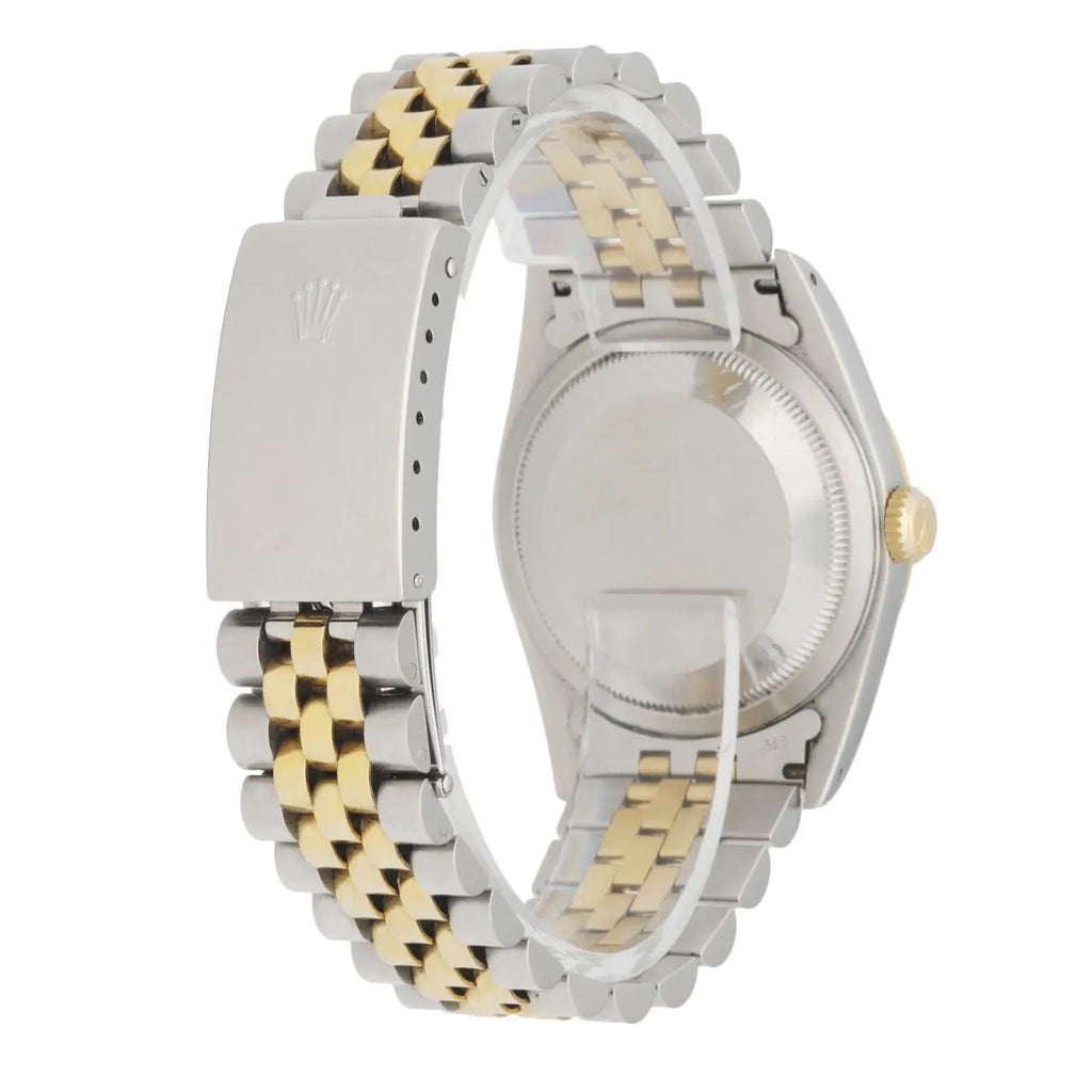 Rolex Gold Linen Dial Two-Tone - Hình 4