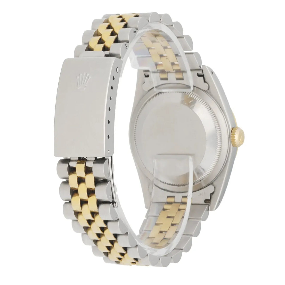 Rolex Gold Linen Dial Two-Tone - Hình 4