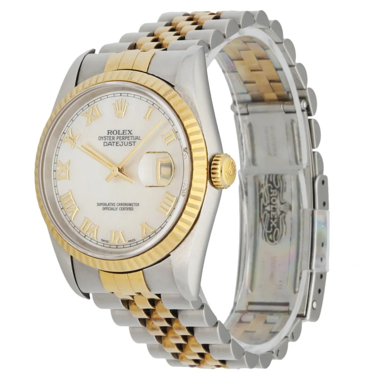 Rolex Two-Tone Mother of Pearl - Hình 7