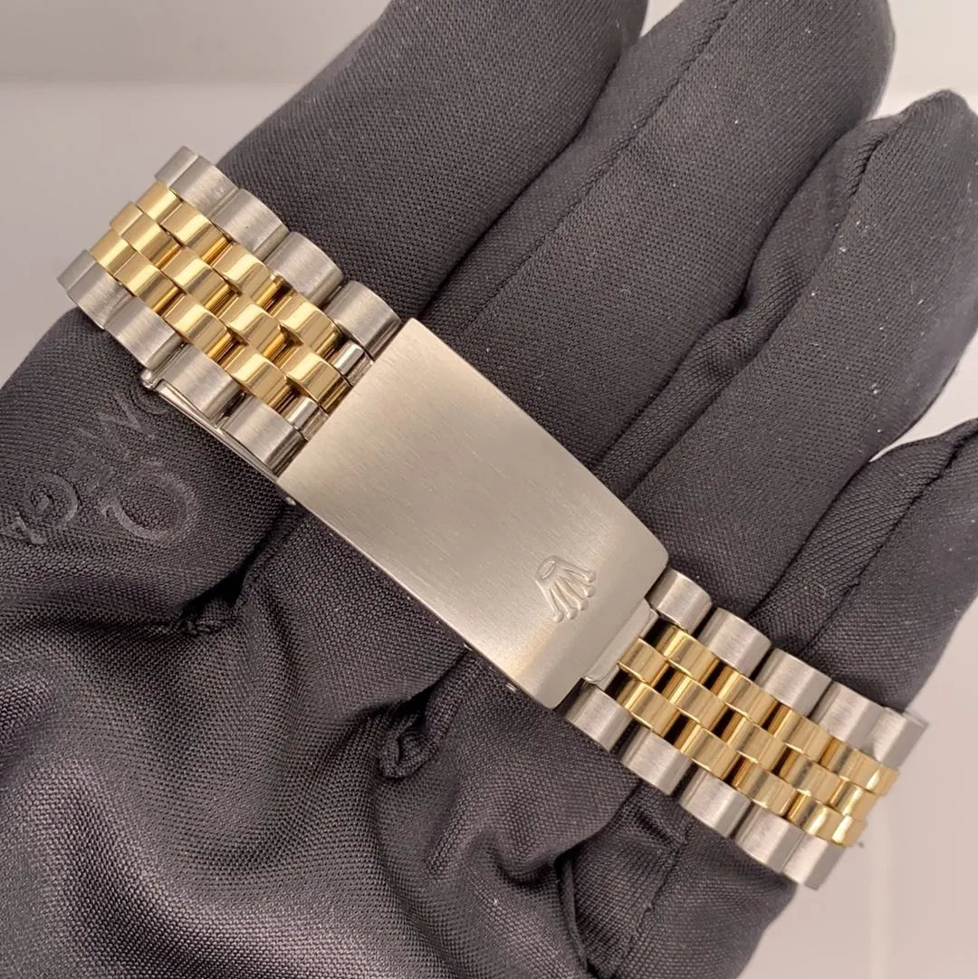 Rolex Two-Tone Gold Fluted Bezel datejust - Hình 6