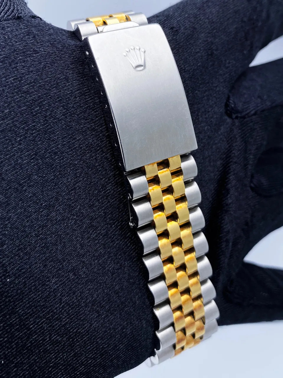 Rolex Two-Tone Silver Datejust - Hình 8