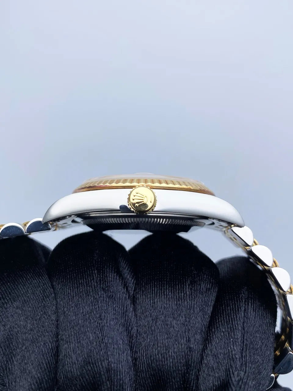 Rolex Two-Tone Silver Datejust - Hình 5