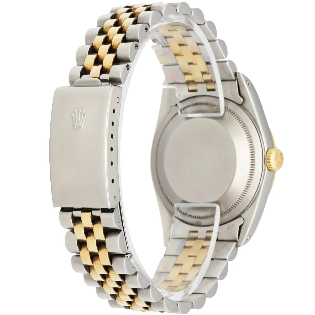 Rolex Two-Tone Blue Diamond Datejust - Hình 4