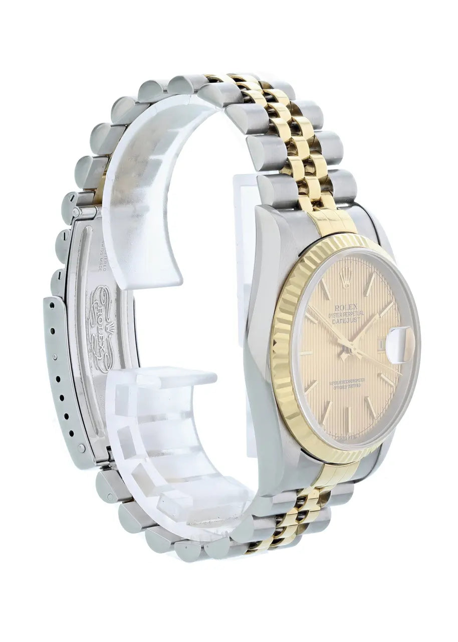 Rolex Two-Tone Gold Fluted - Hình 2