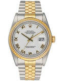 Rolex Two-Tone Silver Roman Dial