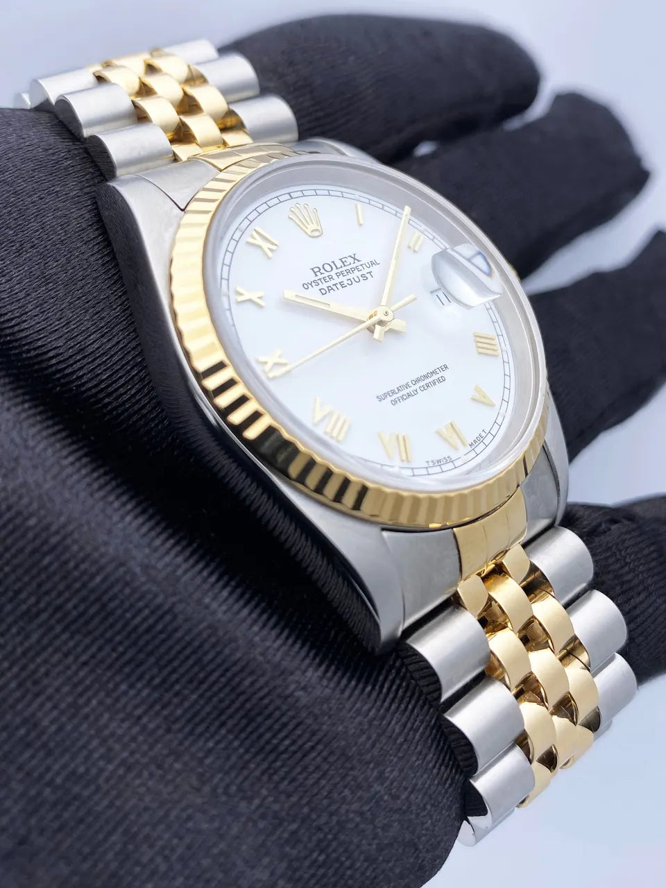 Rolex Two-Tone Roman Numeral - Hình 3
