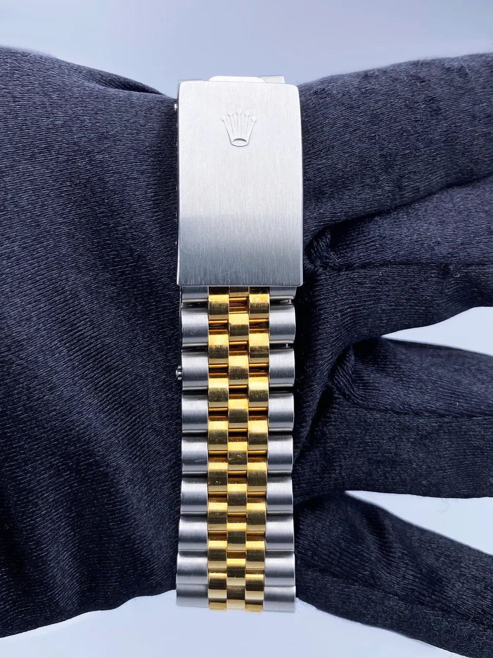 datejust Rolex Two-Tone White Roman Dial - Hình 7