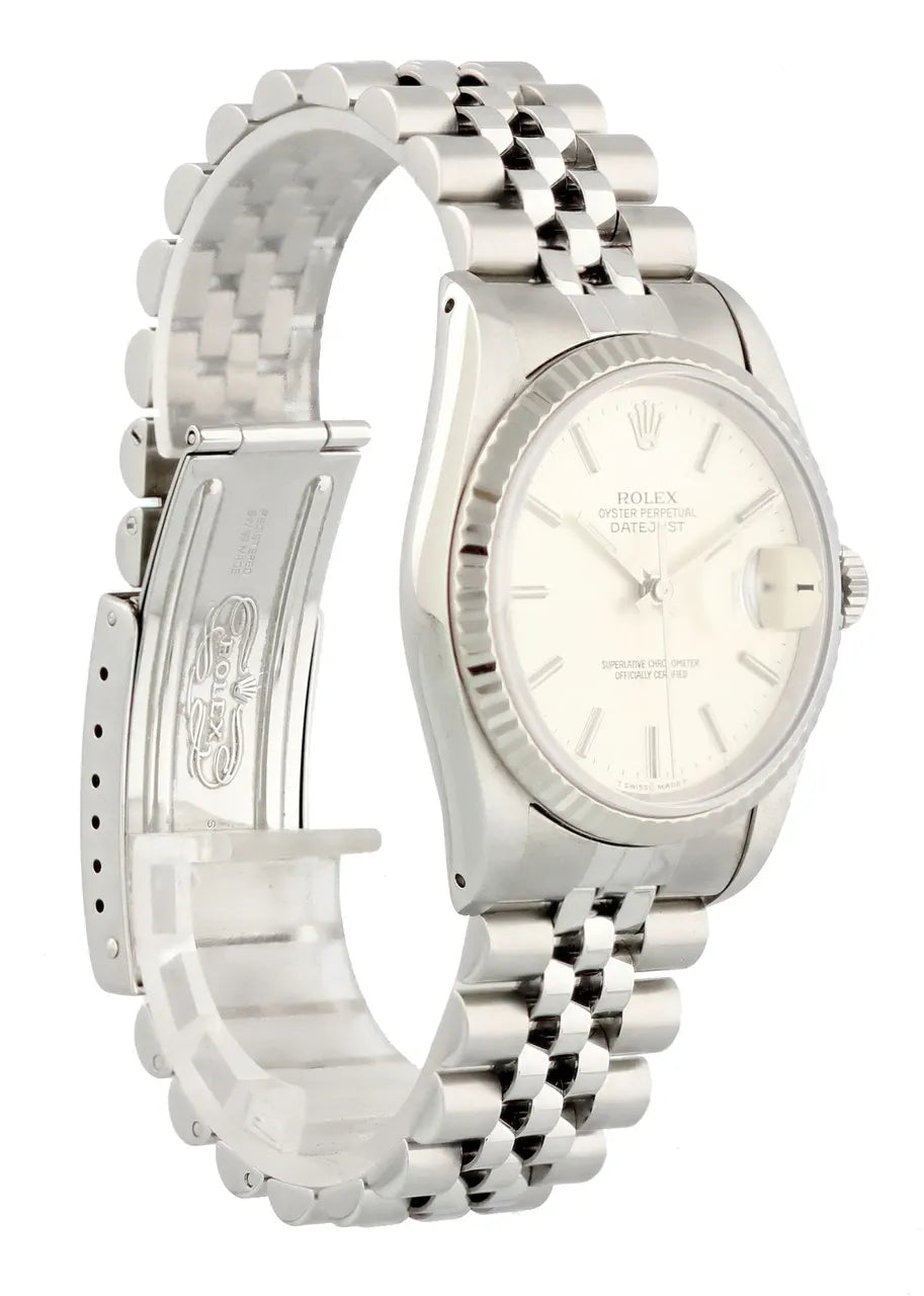 Rolex Datejust Steel Silver Dial - Hình 2