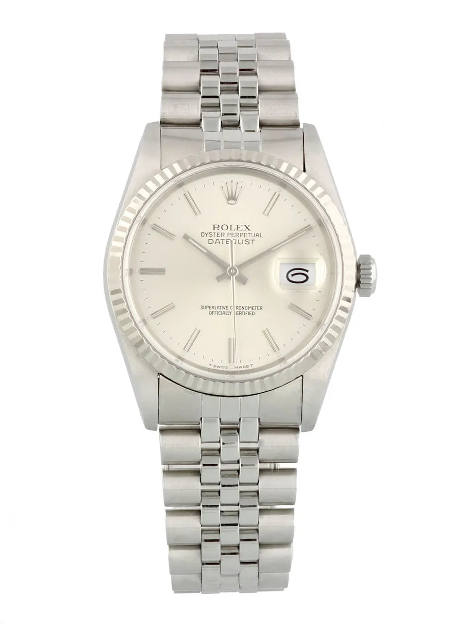 Rolex Datejust Steel Silver Dial