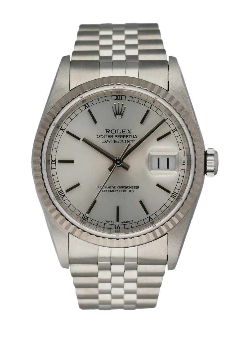 Rolex Steel Silver Dial