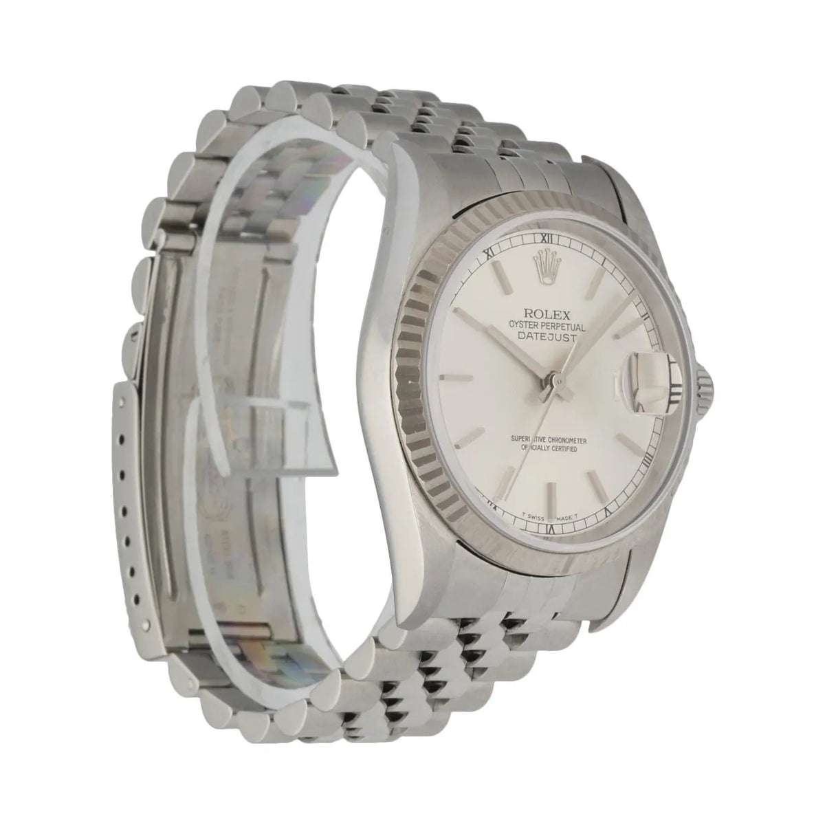 Rolex Steel Silver Dial - Hình 3
