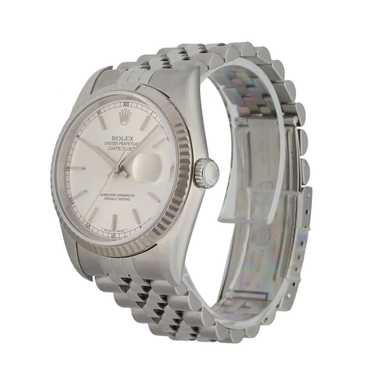 Rolex Steel Silver Dial - Hình 2