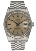 datejust Rolex Silver Dial Stainless Steel