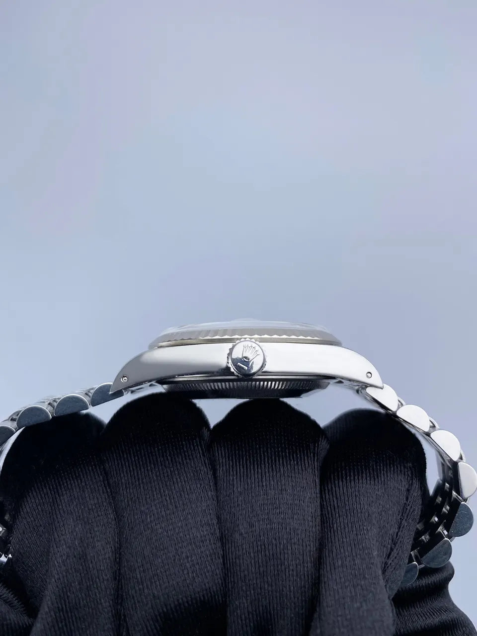 Rolex Datejust Steel Silver Dial - Hình 4