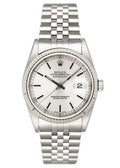 Rolex Datejust Silver Stick Dial stainless