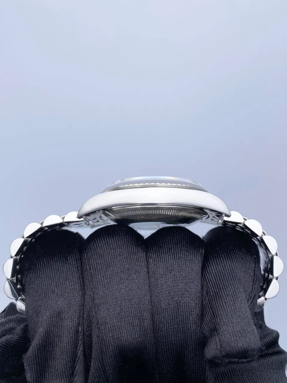 Rolex Silver Stick Dial Steel - Hình 6
