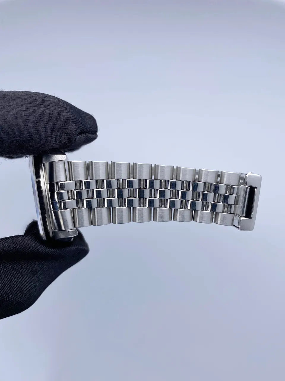 Rolex Silver Stick Dial Steel - Hình 9