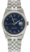 Rolex Blue Roman Numeral
