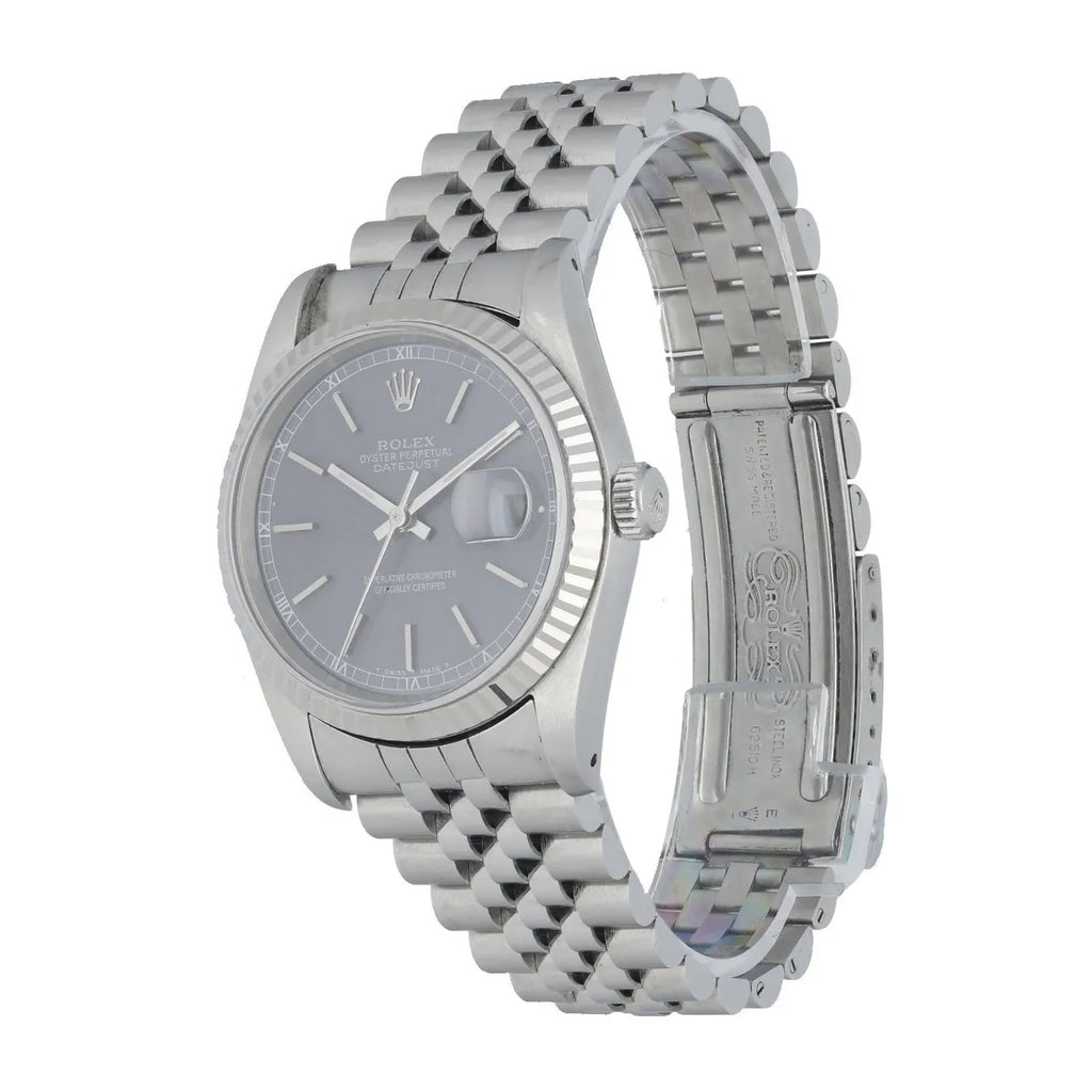 Datejust Blue Dial Steel rolex - Hình 2