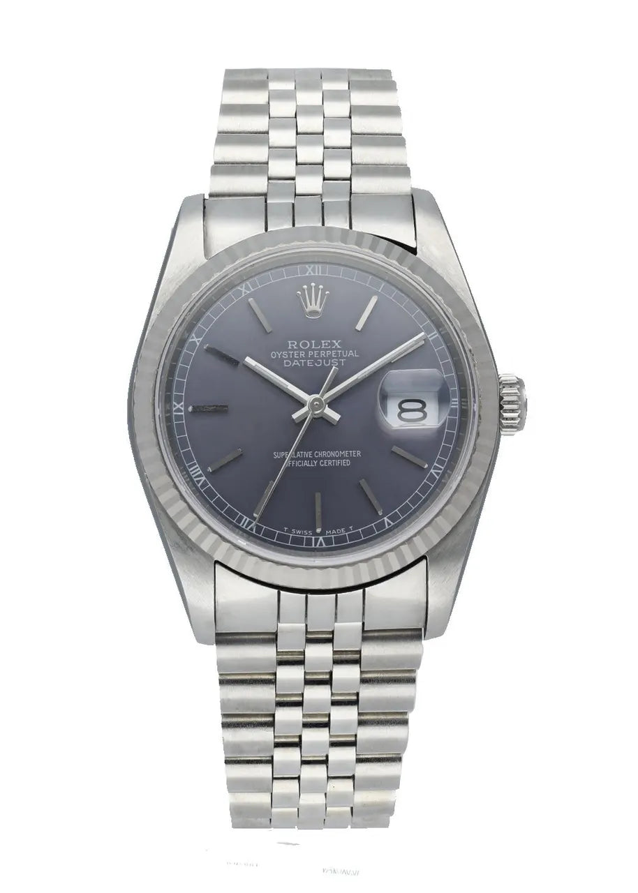 Datejust Blue Dial Steel rolex