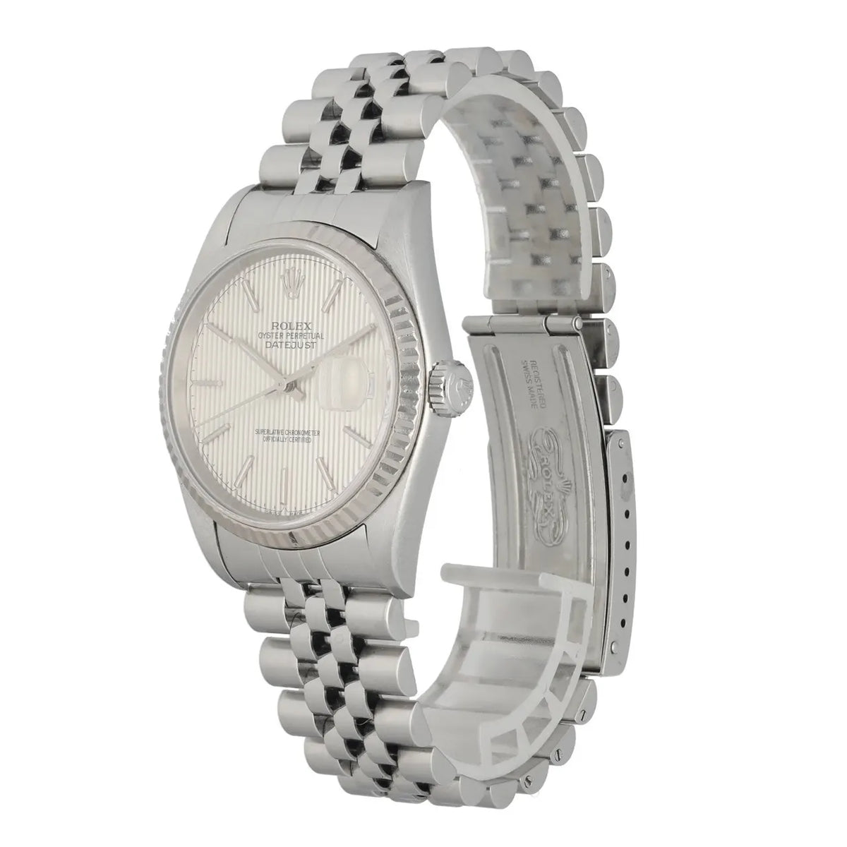 Rolex Silver Linen Dial - Hình 2