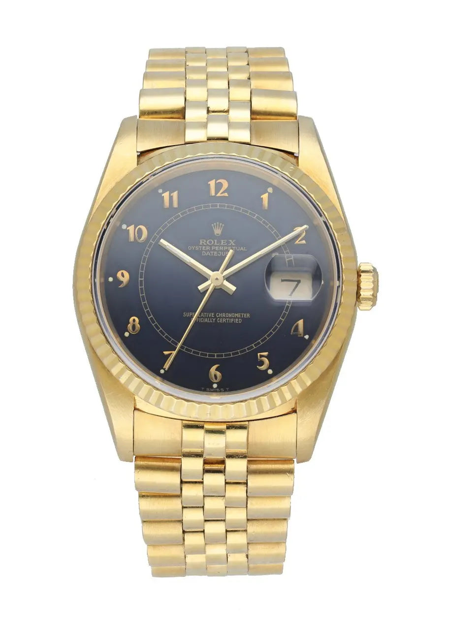 Rolex Gold Dark Blue Dial